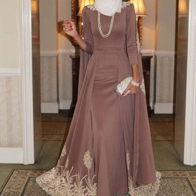 Evening dresses for veiled women